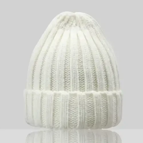 PFFY Beanie Hat for Women Winter Warm Knit Beanies Hats Skull Cap - 4
