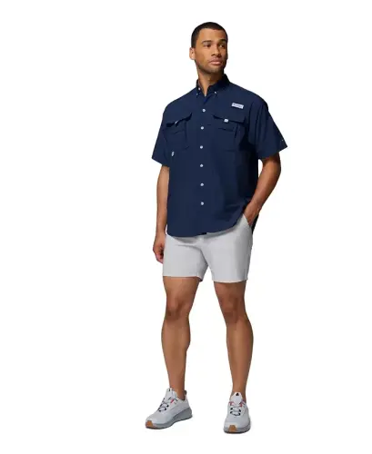 PFG Men's Bahama II UPF-50 Quick Dry Shirt - COLUMBIA (1)