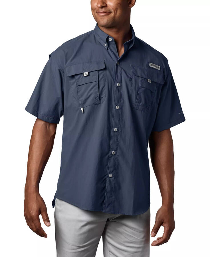 PFG Men's Bahama II UPF-50 Quick Dry Shirt - Collegiate Navy - 1