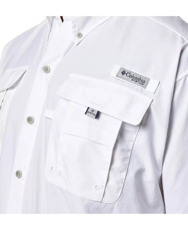 PFG Men's Bahama II UPF-50 Quick Dry Shirt - White - 5