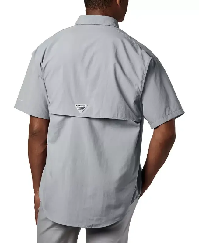 PFG Men's Bahama II UPF-50 Quick Dry Shirt - Cool Gray - 5
