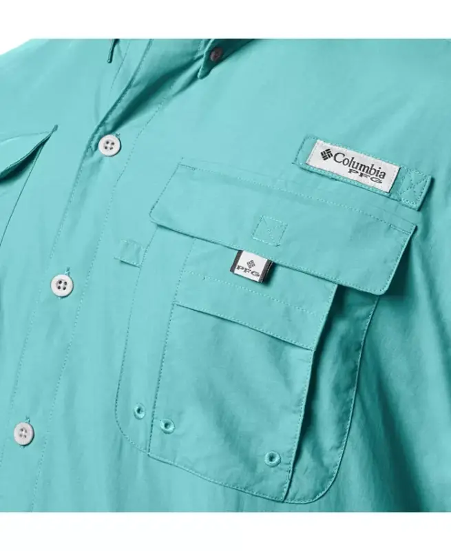 PFG Men's Bahama II UPF-50 Quick Dry Shirt - Gulf Stream - 2