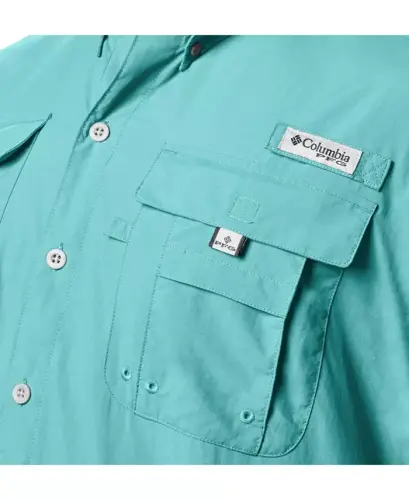 PFG Men's Bahama II UPF-50 Quick Dry Shirt - Gulf Stream - COLUMBIA (1)