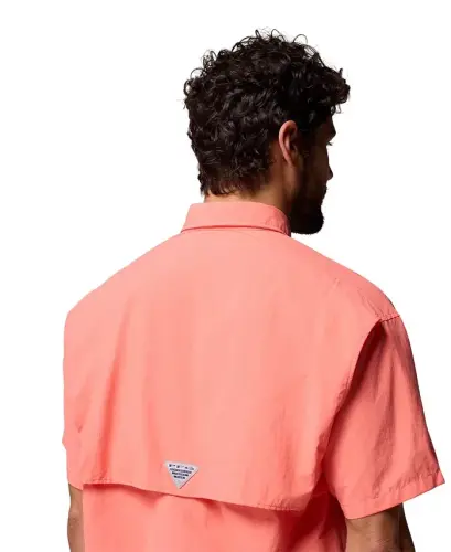 PFG Men's Bahama II UPF-50 Quick Dry Shirt - Melonade - 5