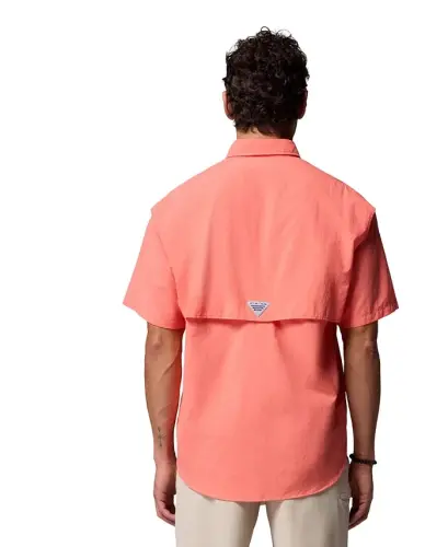 PFG Men's Bahama II UPF-50 Quick Dry Shirt - Melonade - 6