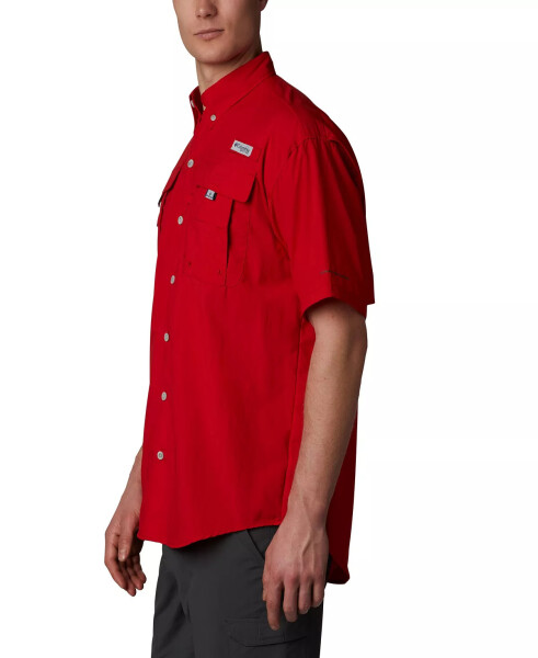 PFG Men's Bahama II UPF-50 Quick Dry Shirt Red Spark - 6