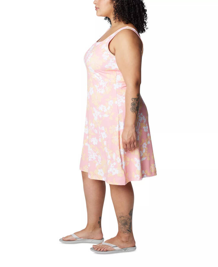 PFG Plus Size Active Printed Freezer III Dress Sorbet, Bloomdy - 3