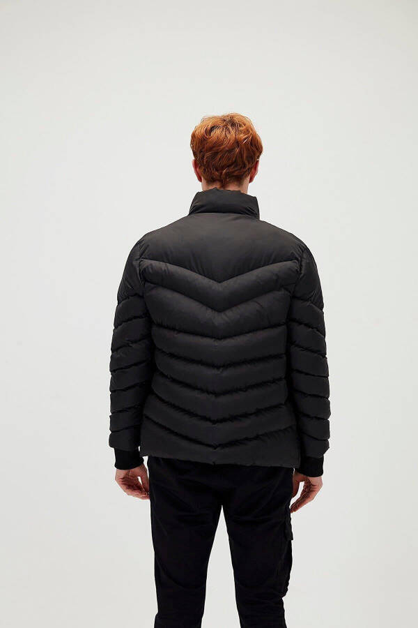 Phantom Puffer Black Men's Jacket - 5