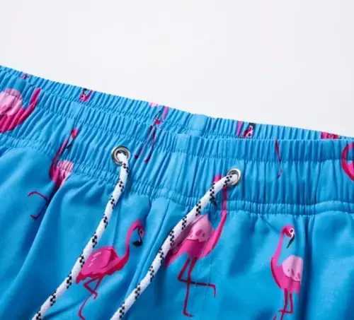 PHAYON Erkaklar uchun tez quriydigan plyaj shortilari Yozgi ta'til Erkaklar uchun kompressiya astarli suzish shortilari - 4