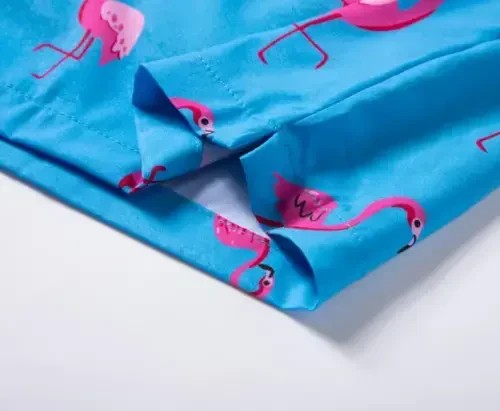 PHAYON Erkaklar uchun tez quriydigan plyaj shortilari Yozgi ta'til Erkaklar uchun kompressiya astarli suzish shortilari - 6