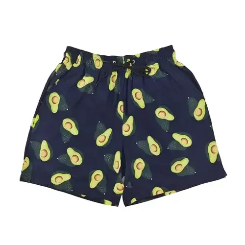 PHAYON Erkaklar uchun tez quriydigan plyaj shortilari Yozgi ta'til Erkaklar uchun kompressiya astarli suzish shortilari - 1