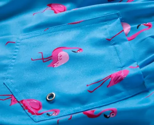 PHAYON Quick Dry Beachwear Shorts for Men Summer Holiday Mens Swim Trunks with Compression Lining - 5