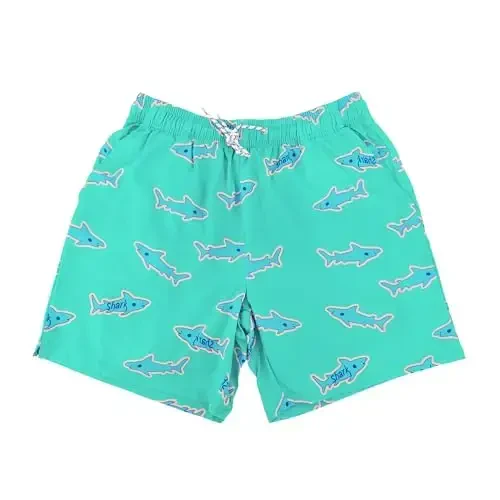 PHAYON Quick Dry Beachwear Shorts for Men Summer Holiday Mens Swim Trunks with Compression Lining - 1