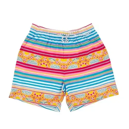 PHAYON Quick Dry Beachwear Shorts for Men Summer Holiday Mens Swim Trunks with Compression Lining - MODAZONE