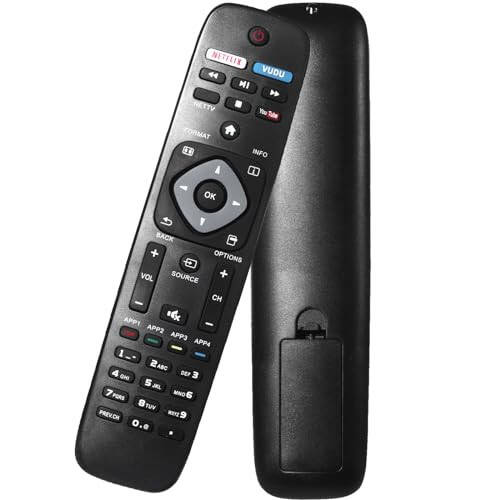 NH500UP Universal Remote Control Replacement Compatible with Philips Smart TV LCD LED 4K UHD Smart TVs - 1