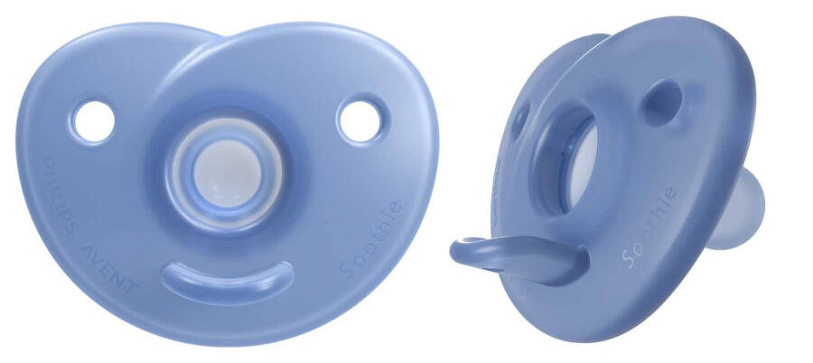 Philips Avent Soothie Orthodontic Storage Container 2pcs Pacifier 0-6 Months - Boys - 3