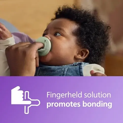 Philips Avent Soothie Orthodontic Baby Pacifiers, 100% Silicone Pacifiers, One Piece, BPA-Free, for Babies 3-18 Months, 2 Green and 2 Yellow, 4 Pack, Model SCF192/72 - 5