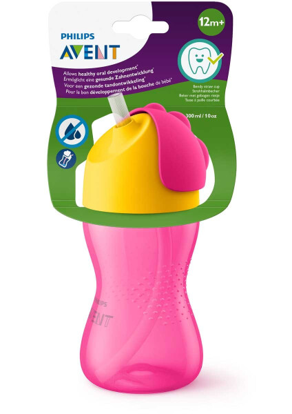 Philips Avent Spout Cup +12 Months 300 ml - Pink - 9