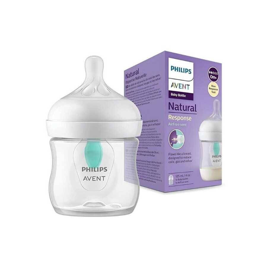 Philips Avent Tabiiy Reaktsiya Kolikka Qarshi PP Shisha 125 ml +0 oy - 5