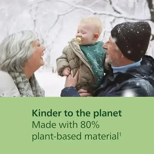 Philips Avent Ultra Air Nighttime Pacifiers - Orthodontic Design, for Babies 18 Months+, Glow in The Dark, Extra-Firm Silicone Symmetrical Nipple, BPA-Free, 2 Sterilizing Cases, 4 Pack, SCF376/38 - 5