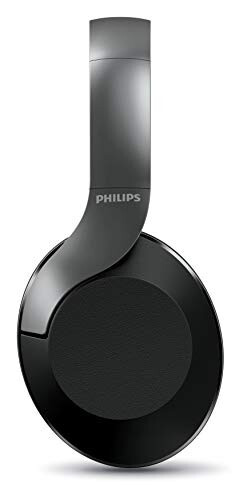 PHILIPS PH805 Aktif Gürültü Önleme (ANC) Kulak Üstü Kablosuz Bluetooth Performans Kulaklıkları, Yüksek Çözünürlüklü Ses, Konforlu Uygunluk ve 30 Saate Kadar Çalma Süresi (TAPH805BK) - 2