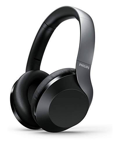 Philips PH805 Active Noise Canceling (ANC) Over Ear Wireless Bluetooth Performance Headphones w/Hi-Res Audio, Comfort Fit and 30 Hours of Playtime (TAPH805BK) - 1