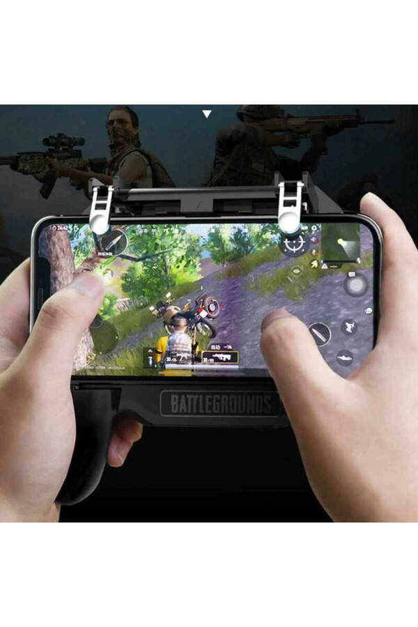 Phone Holder Mobile Game Controller with Cooling Fan (2000 Mah) Specially for PUBG and Mobile Gamers - 6