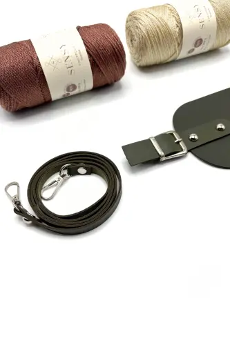 Phone Kit with Leather Strap - 8