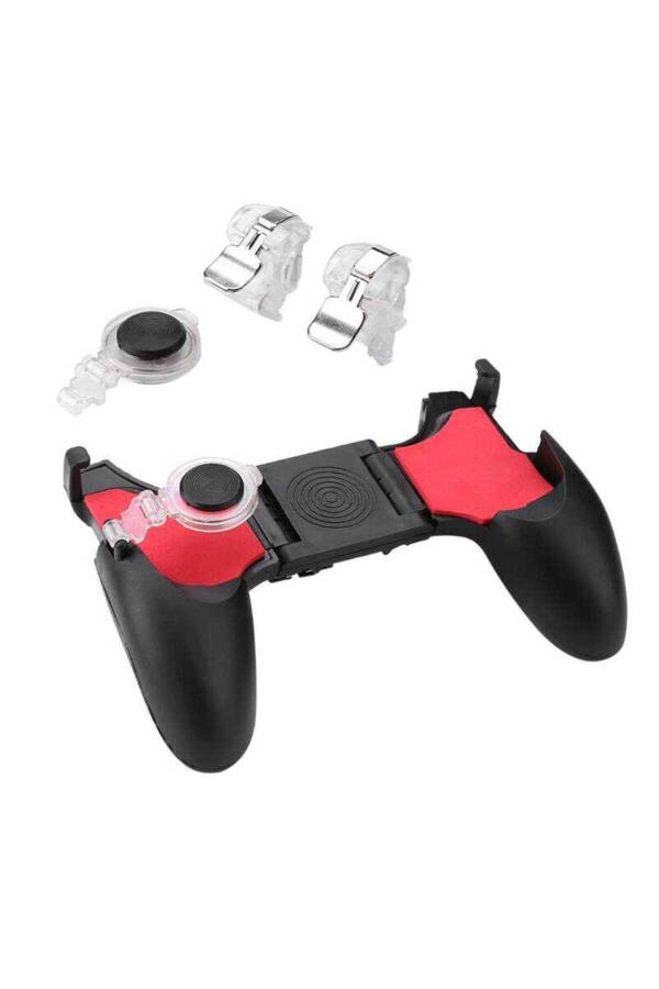 Phone Mobile Game Controller 2 trigger buttons and 2 joysticks Special directional joystick design - 1