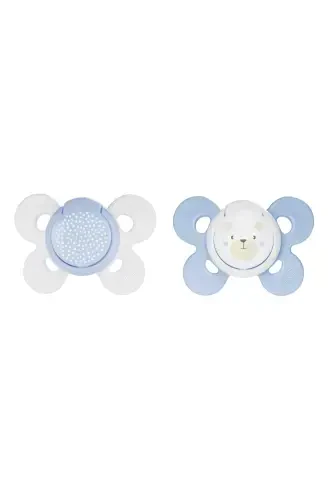 Physio Comfort Silicone Pacifier 2 Pack 0 Months Boy - 1