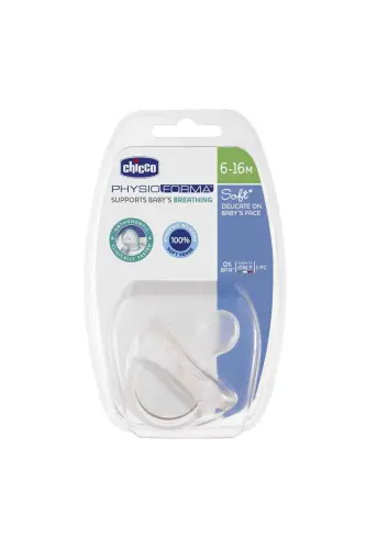 Physio Soft Silikon Emzik 6-12 oy Tekli - 1