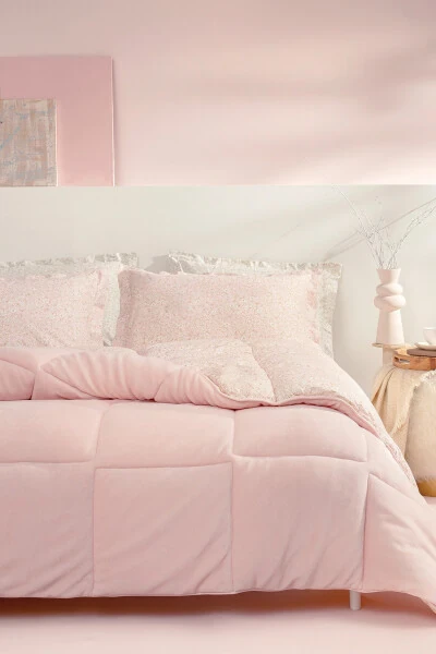 Piante Çift Kişilik Triola Uyku Seti - Pudra - YATAŞ