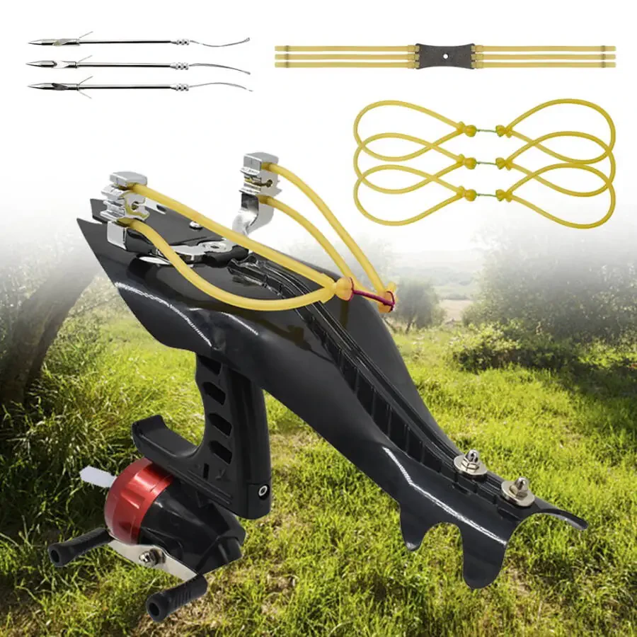 Piaoyu Professional Hunting Shooting Fish Set Accessories Fishing Shooting Slingshot - 1