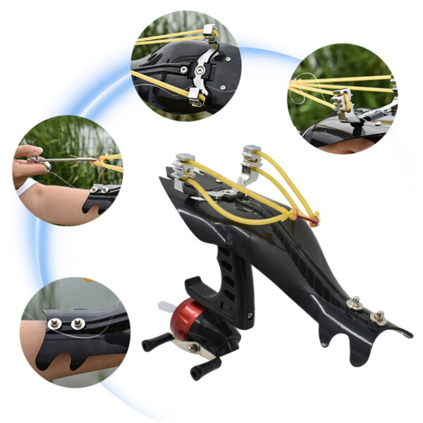 Piaoyu Professional Hunting Shooting Fish Set Accessories Fishing Shooting Slingshot - 5