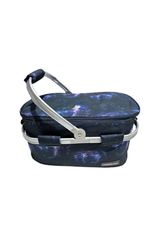Picnic Bag - Picnic Basket - Galaxy Patterned - 2