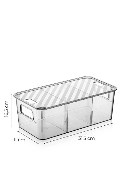 Picnic Set - 7-piece Picnic Set - Breakfast Box - Acrylic Storage Container - Breakfast Container - 5