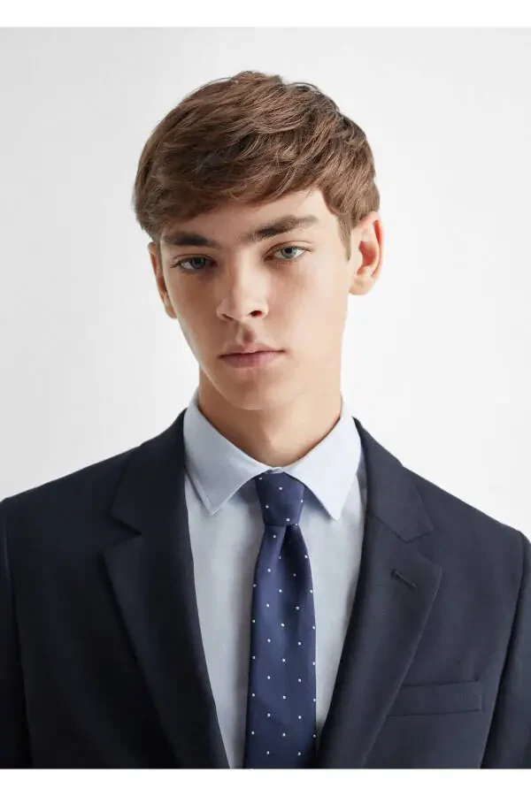 Пиджак-блейзер с зауженным силуэтом - 6