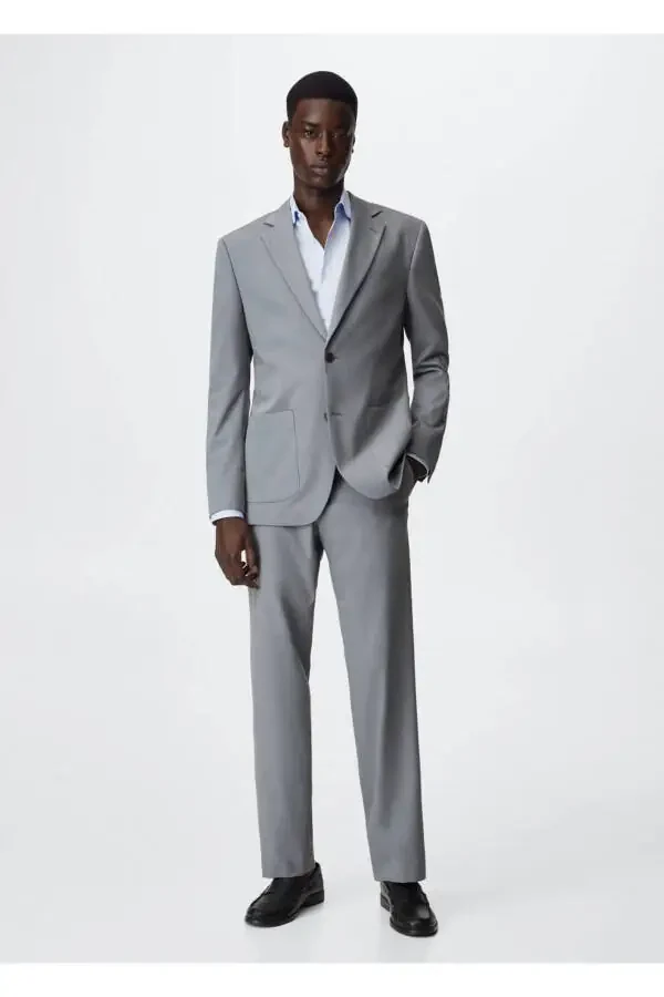 Пиджак блейзер свободного кроя - 2