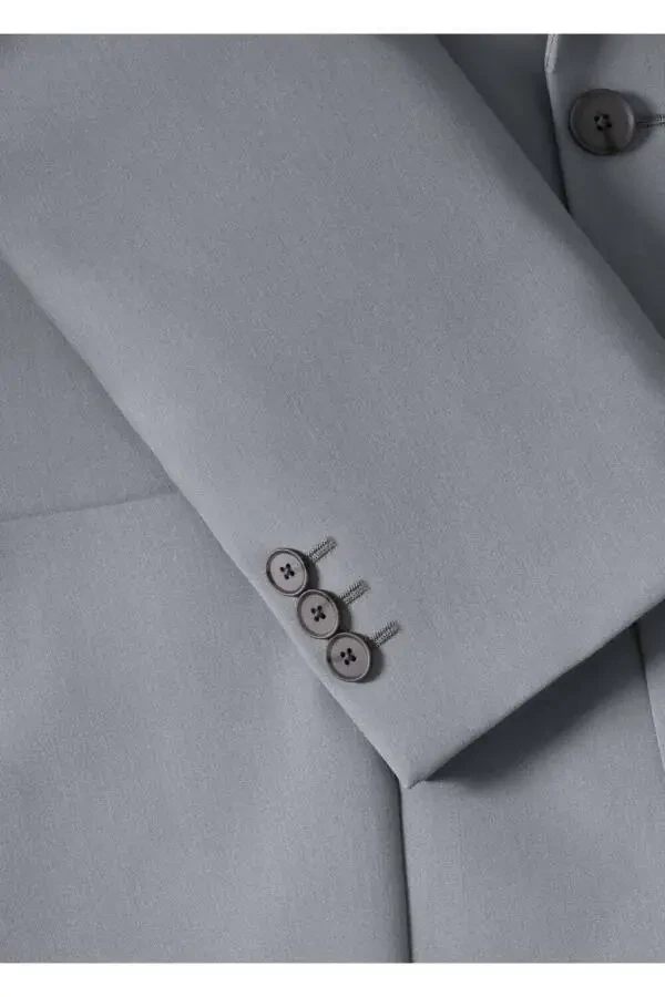 Пиджак блейзер свободного кроя - 6