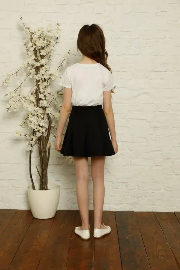 Piece Swimsuit Skirt for Girls - 5