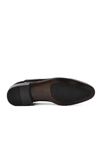 PIERRE CARDIN 7018 Erkaklar uchun Klassik Lakli Poyafzal (Qish 23) - 3