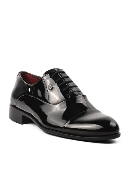 PIERRE CARDIN 7018 Men's Classic Patent Leather Shoes (Winter 23) - PIERRE CARDIN