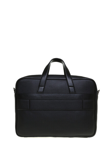 Pierre Cardin Black 29x40x10 Zippered Laptop Bag - 3