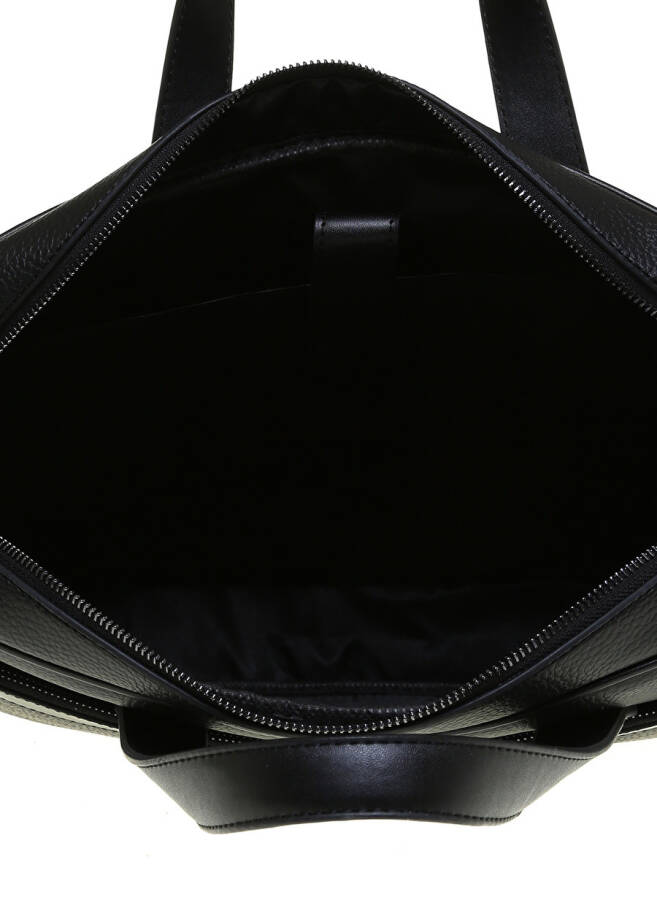 Pierre Cardin Black 29x40x10 Zippered Laptop Bag - 4