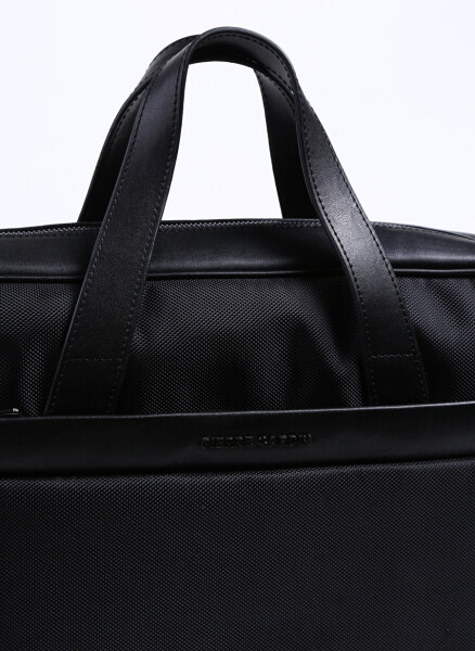 Pierre Cardin Black Men's Laptop Bag - 5