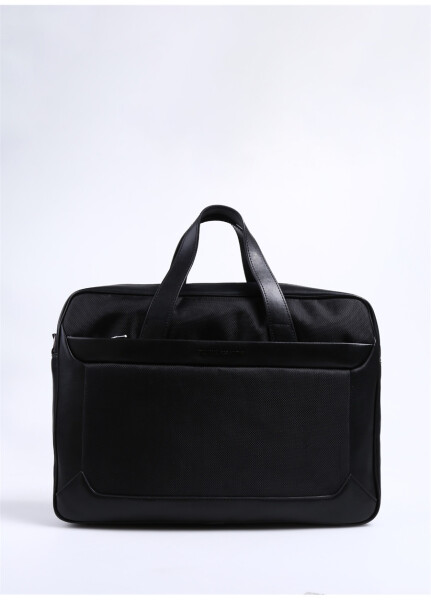 Pierre Cardin Black Men's Laptop Bag - 6