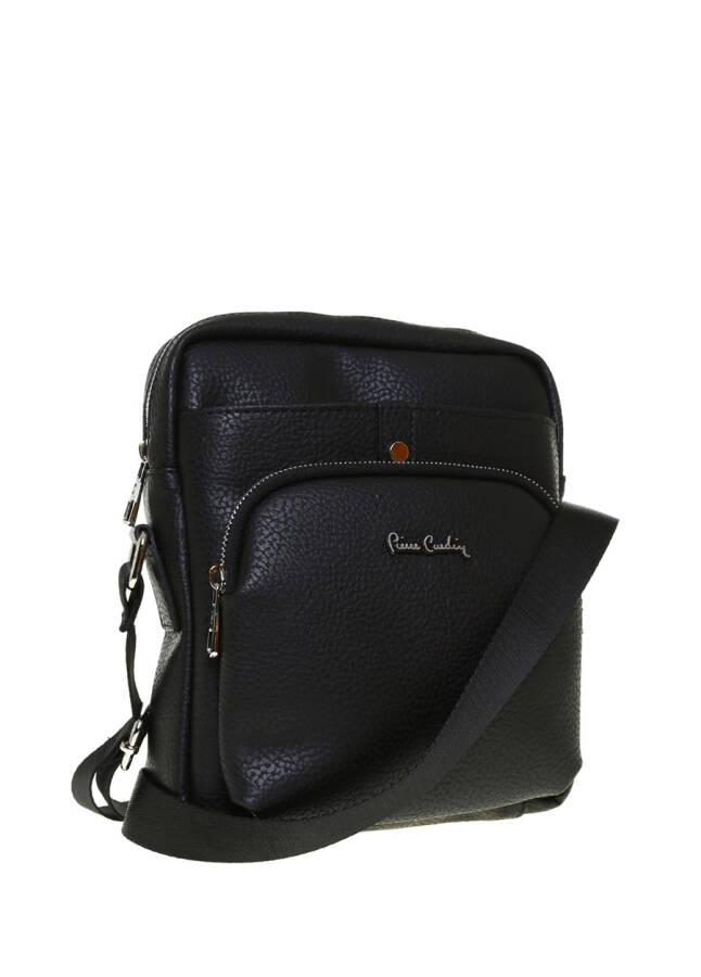 Pierre Cardin Black Men's Portfolio Bag - 6