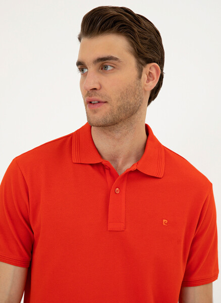 Pierre Cardin Düz Kırmızı Erkek Polo Tişört SUNNY - 3