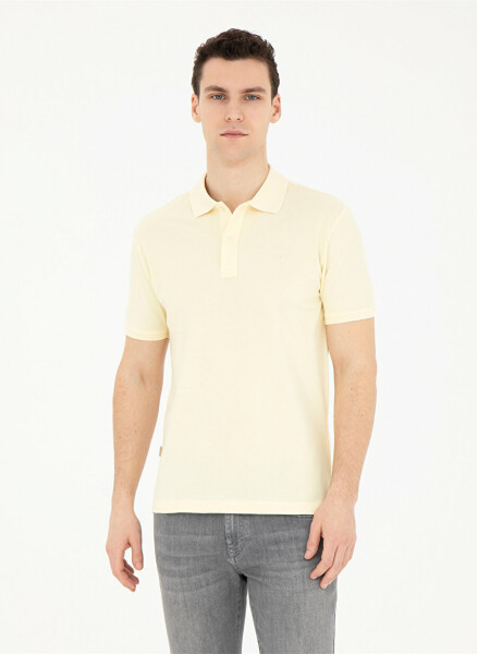 Pierre Cardin Düz Limon Erkek Polo T-Shirt SUNNY - 7