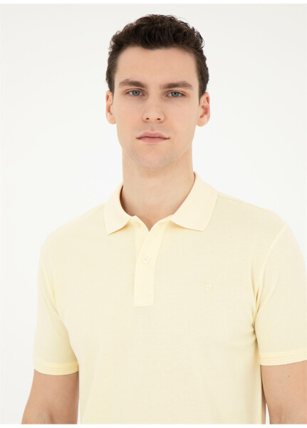 Pierre Cardin Düz Limon Erkek Polo T-Shirt SUNNY - 14